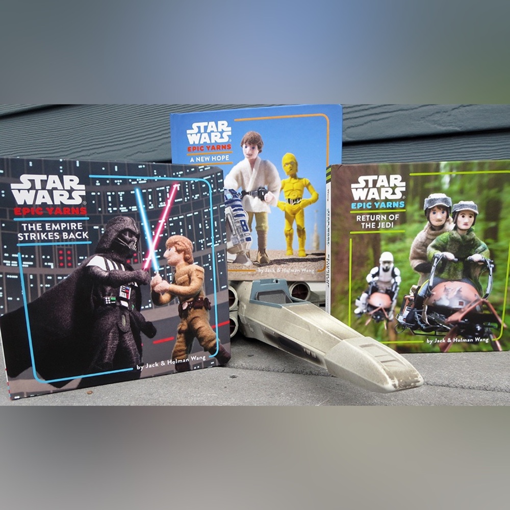 Star Wars Epic Yarns Board Book set of 3